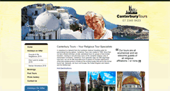 Desktop Screenshot of canterburytours.net